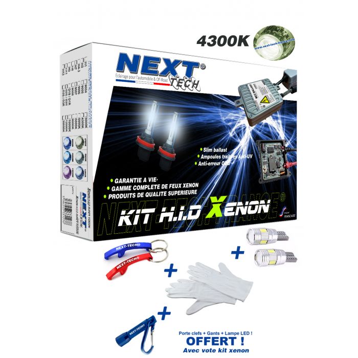 Kit xenon moto slim ballast H7 55W XPO™ anti erreur Next-Tech®