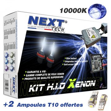 Kit phare Xenon HID 55W H7 6000K