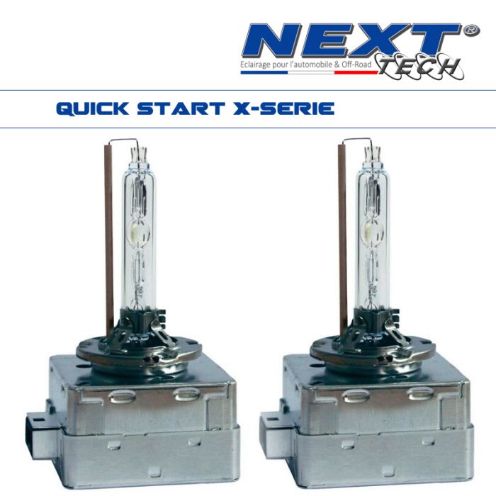Ampoules xenon 35W haut de gamme H7X Next-Tech® - Vendues par paire