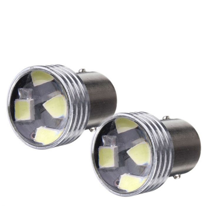 Ampoule P21W - 20 LED Blanc - X-LED Series2 - 10-40V - 24W - 900Lms -  CANBUS 95% - 1156 BA15S - France-Xenon