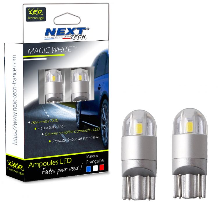 Nouveau ! Kit Ampoules LED H3 Nano Technology pour voiture et Moto.