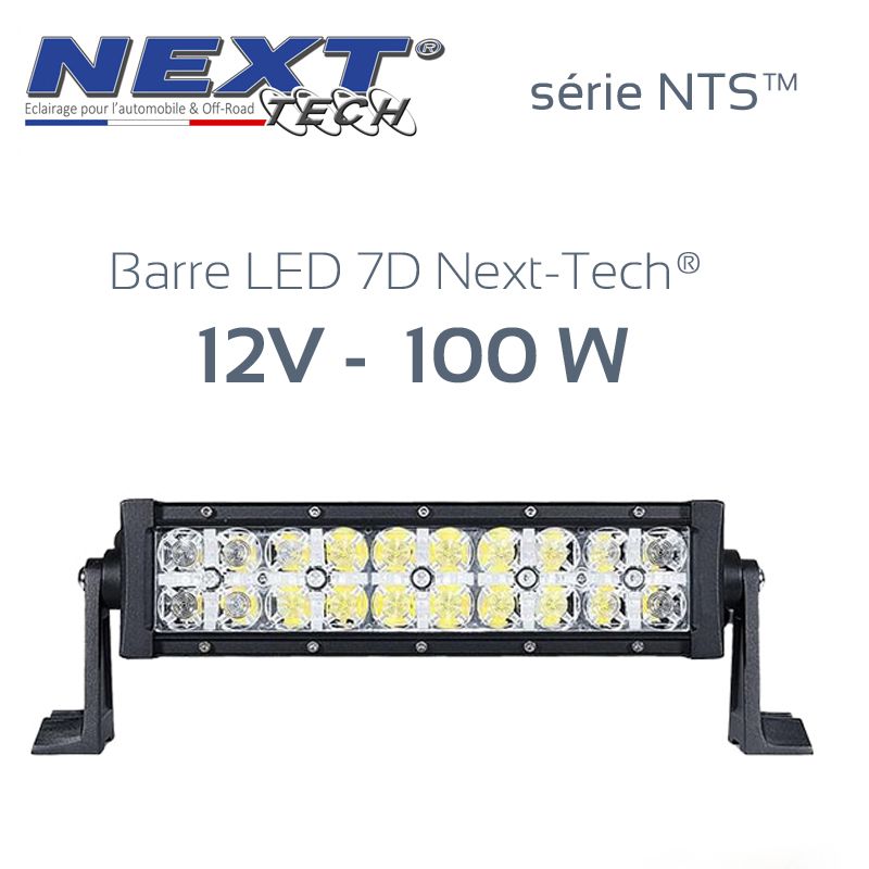Barre LED puissante pour 4x4 et camion Next-Tech