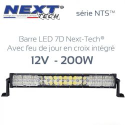 Barre LED 4x4 - Rampe LED 4x4 - 80W - 460mm - 8 leds
