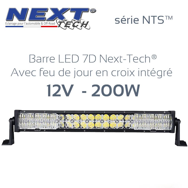 Sublime Barre LED 1250mm pour 4x4 et camion 720W 12v / 24v Next-Tech
