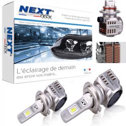 Kit LED H1 + H7 Xenled - 6000Lm - Moto - 12V/24V - France-Xenon