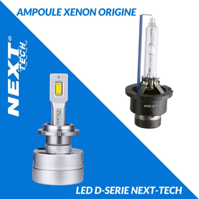 Ampoule D1S de conversion LED Plug&Play 5700Lms - V18 - 35W - Pk32D-2 -  CANBUS 90% - France-Xenon