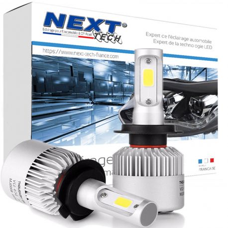 Ampoules h7 led mini ventilées 75w blanc - next-tech® ampl-h7-724 /2