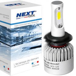 H11 LED haute puissance ventilé minitaure 75W Next-Tech