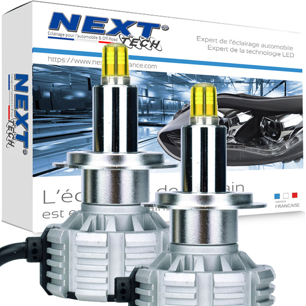 LED H9 6 LEDS HAUTE PUISSANCE BLANC - AUTOLED ®