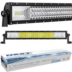 Rampe d'éclairage incurvée LED 21 600 lumens : achetez au meilleur prix sur  Proteclight