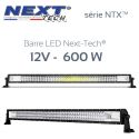 Barre LED 600W courbée 1050mm pour 4x4 et bateaux